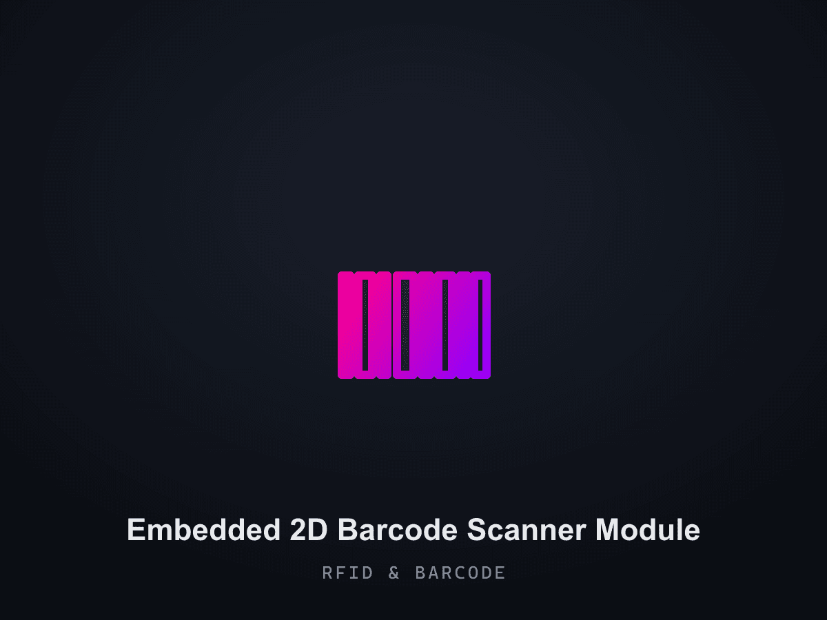Embedded 2D Barcode Scanner Module
