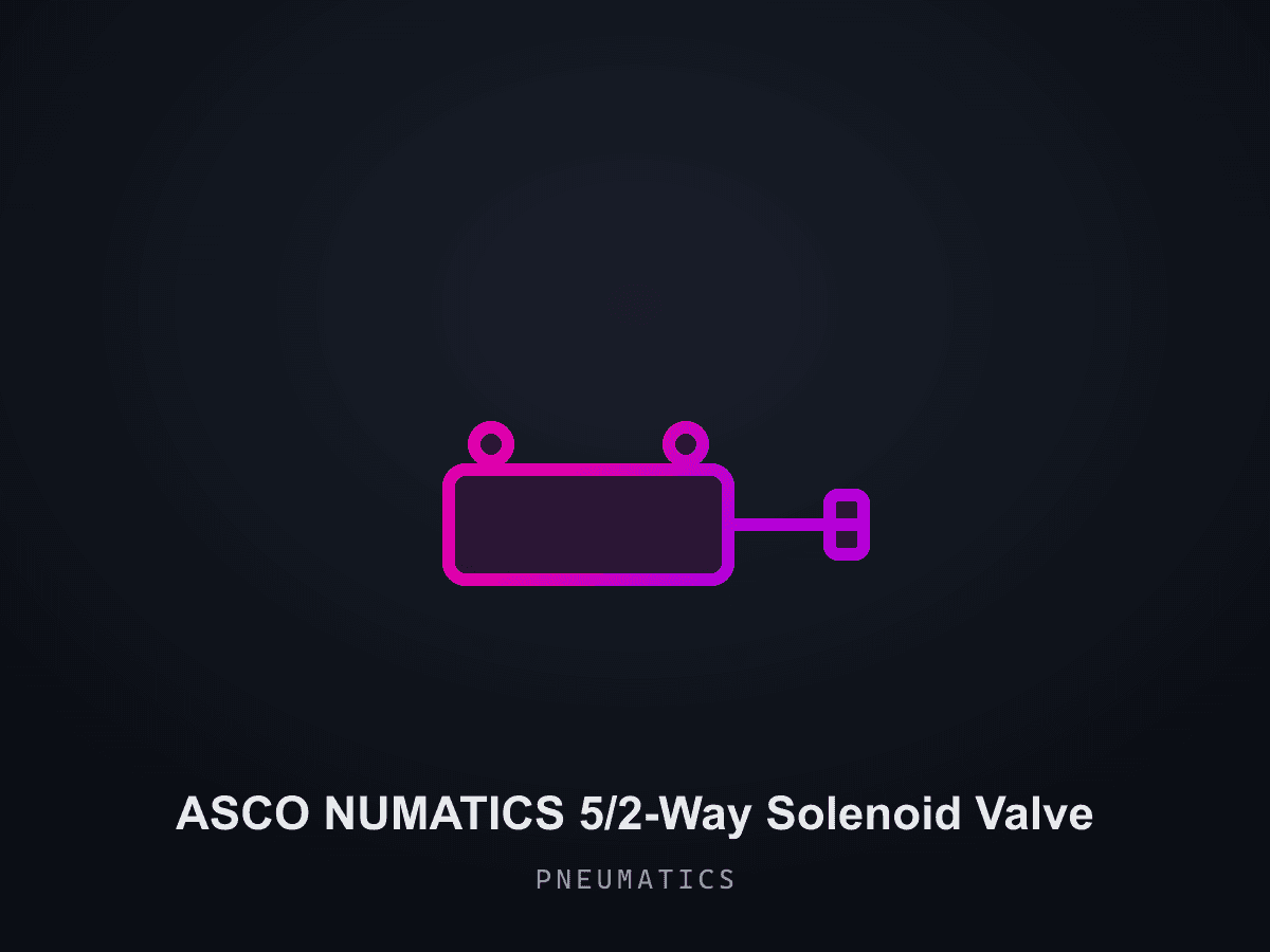 ASCO NUMATICS 5/2-Way Solenoid Valve