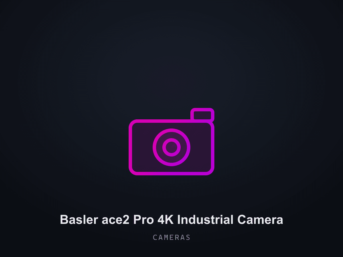 Basler ace2 Pro 4K Industrial Camera