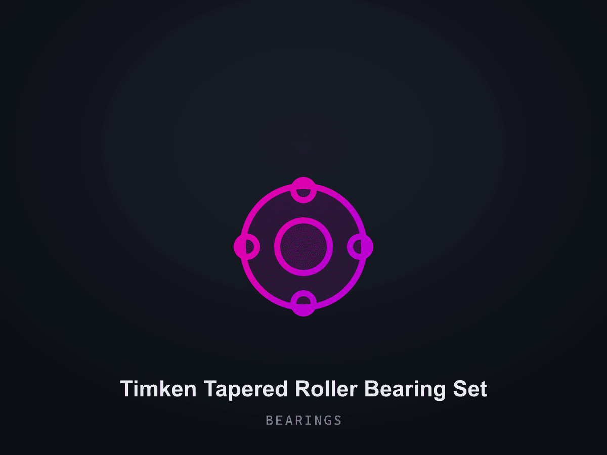 Timken Tapered Roller Bearing Set