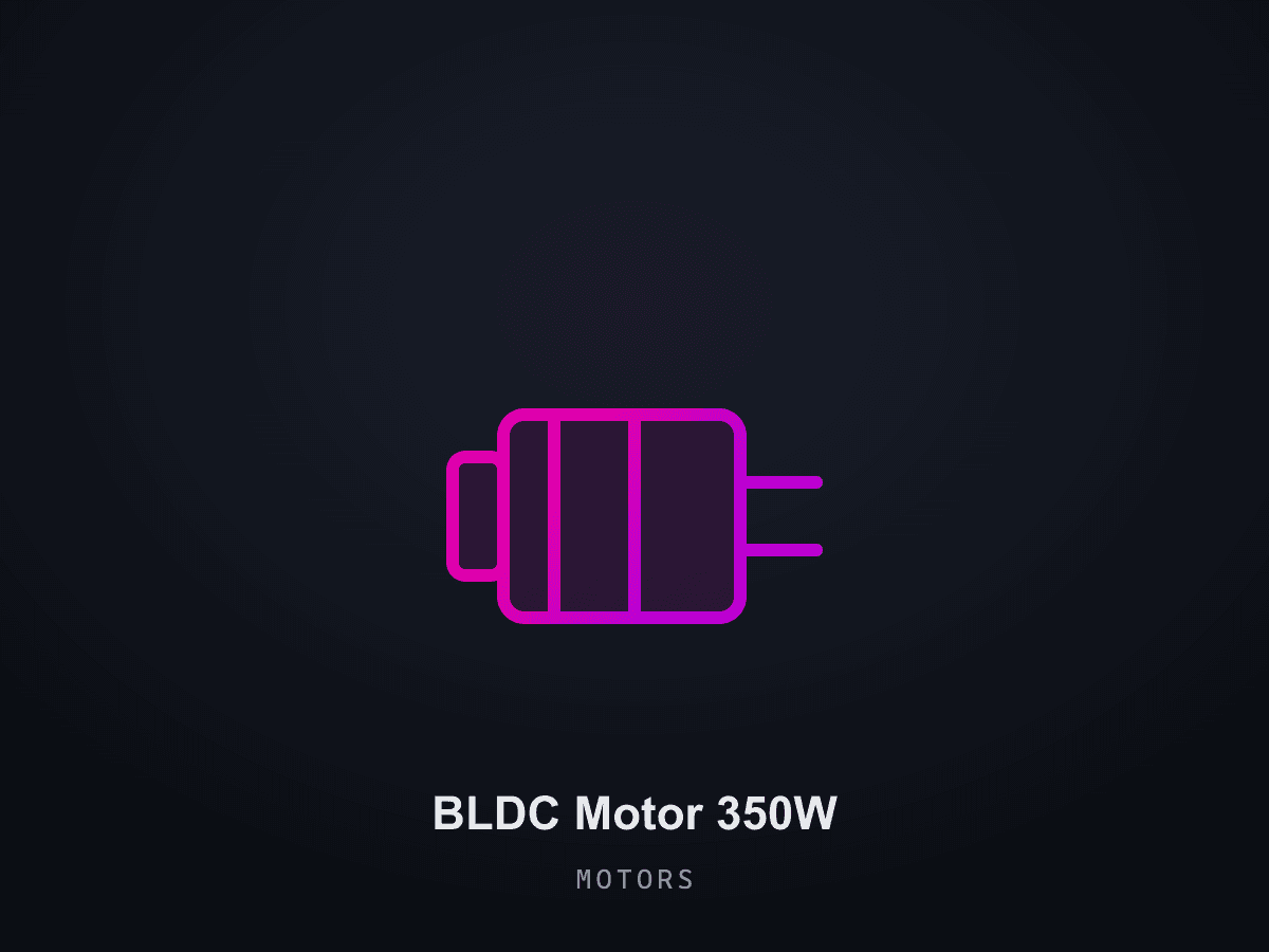 BLDC Motor 350W