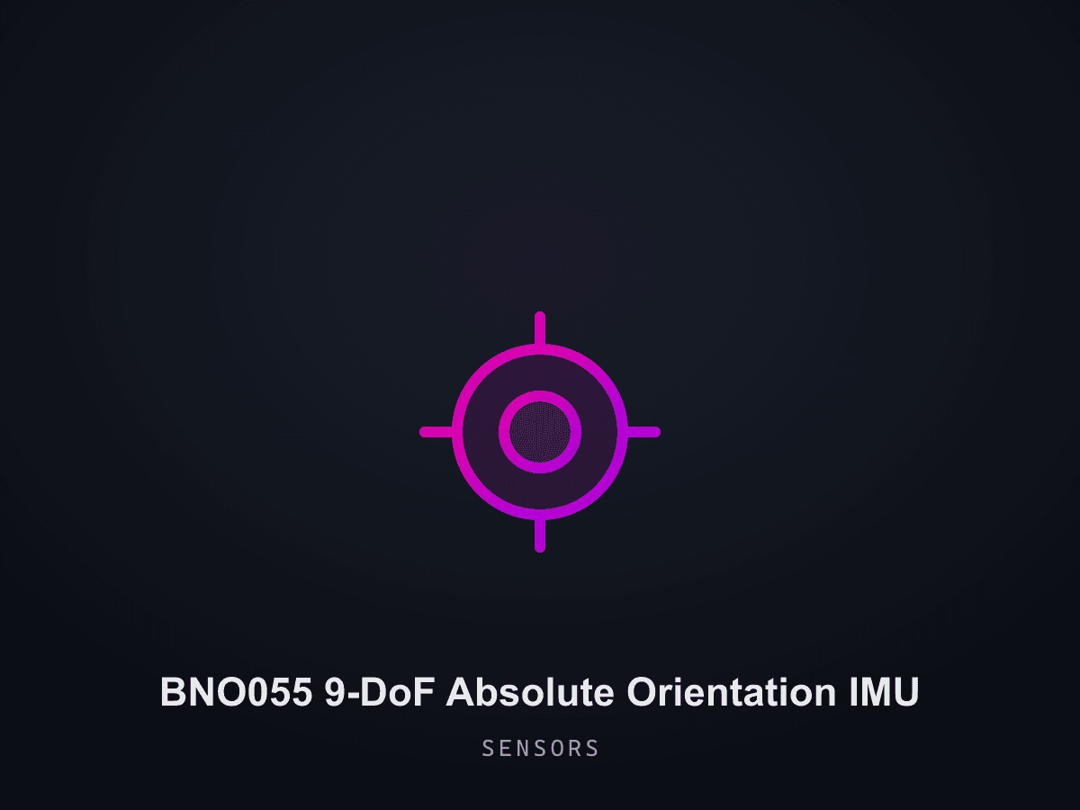 BNO055 9-DoF Absolute Orientation IMU