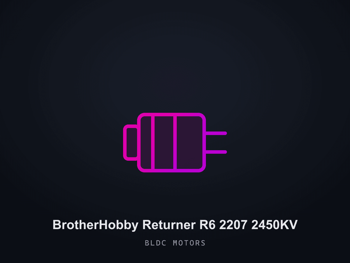 BrotherHobby Returner R6 2207 2450KV