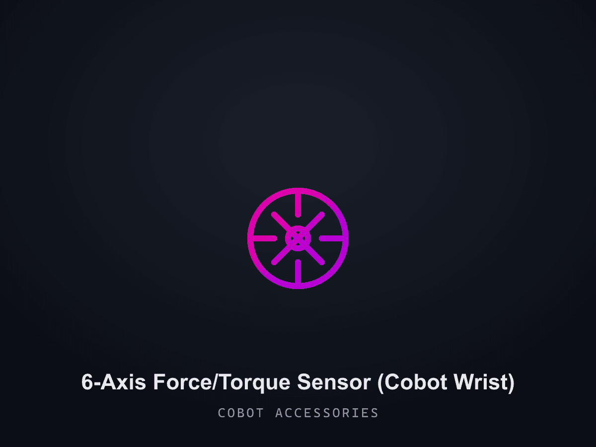 6-Axis Force/Torque Sensor (Cobot Wrist)