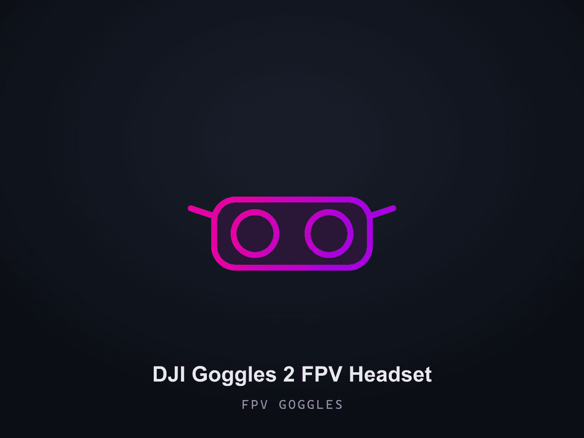 DJI Goggles 2 FPV Headset