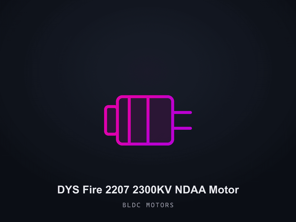 DYS Fire 2207 2300KV NDAA Motor