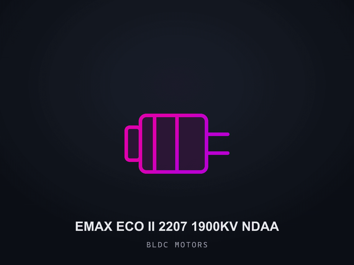 EMAX ECO II 2207 1900KV NDAA