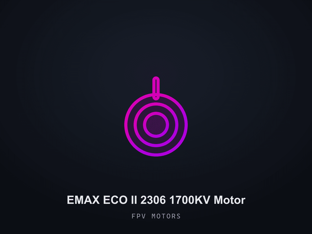 EMAX ECO II 2306 1700KV Motor