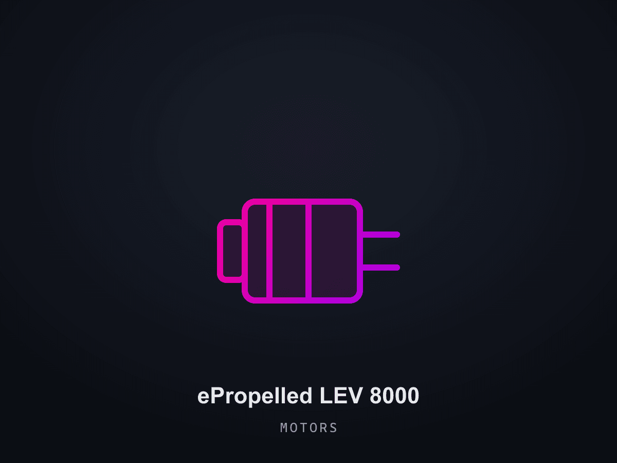 ePropelled LEV 8000