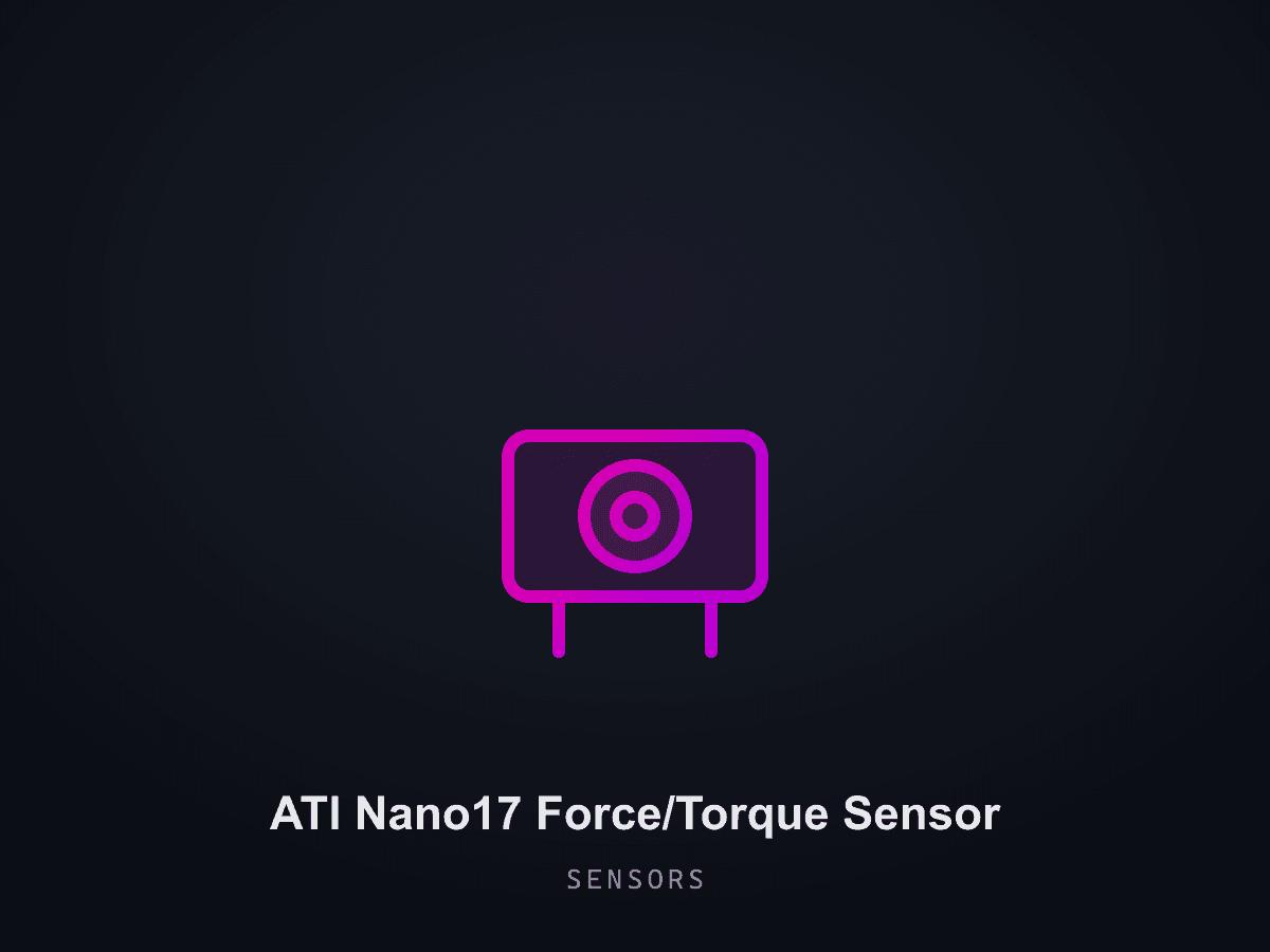 ATI Nano17 Force/Torque Sensor