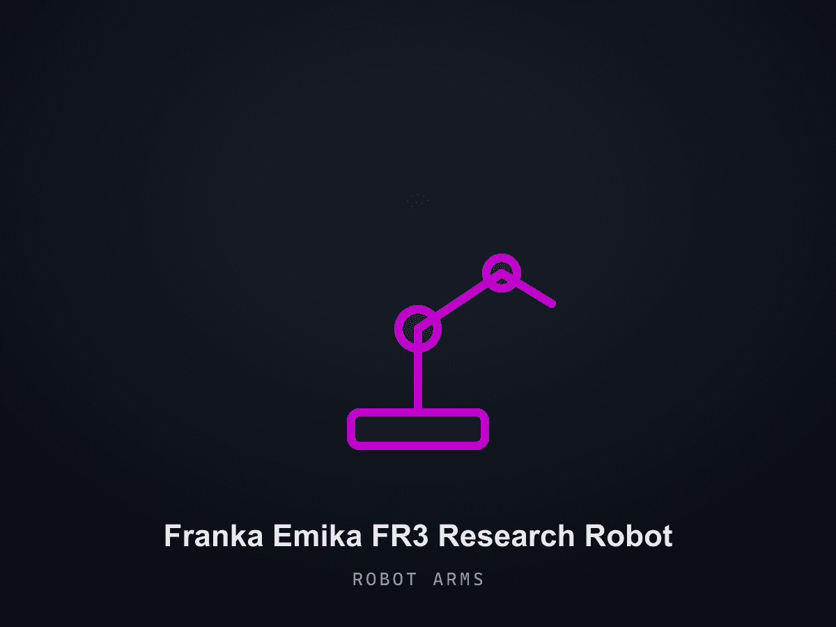 Franka Emika FR3 Research Robot