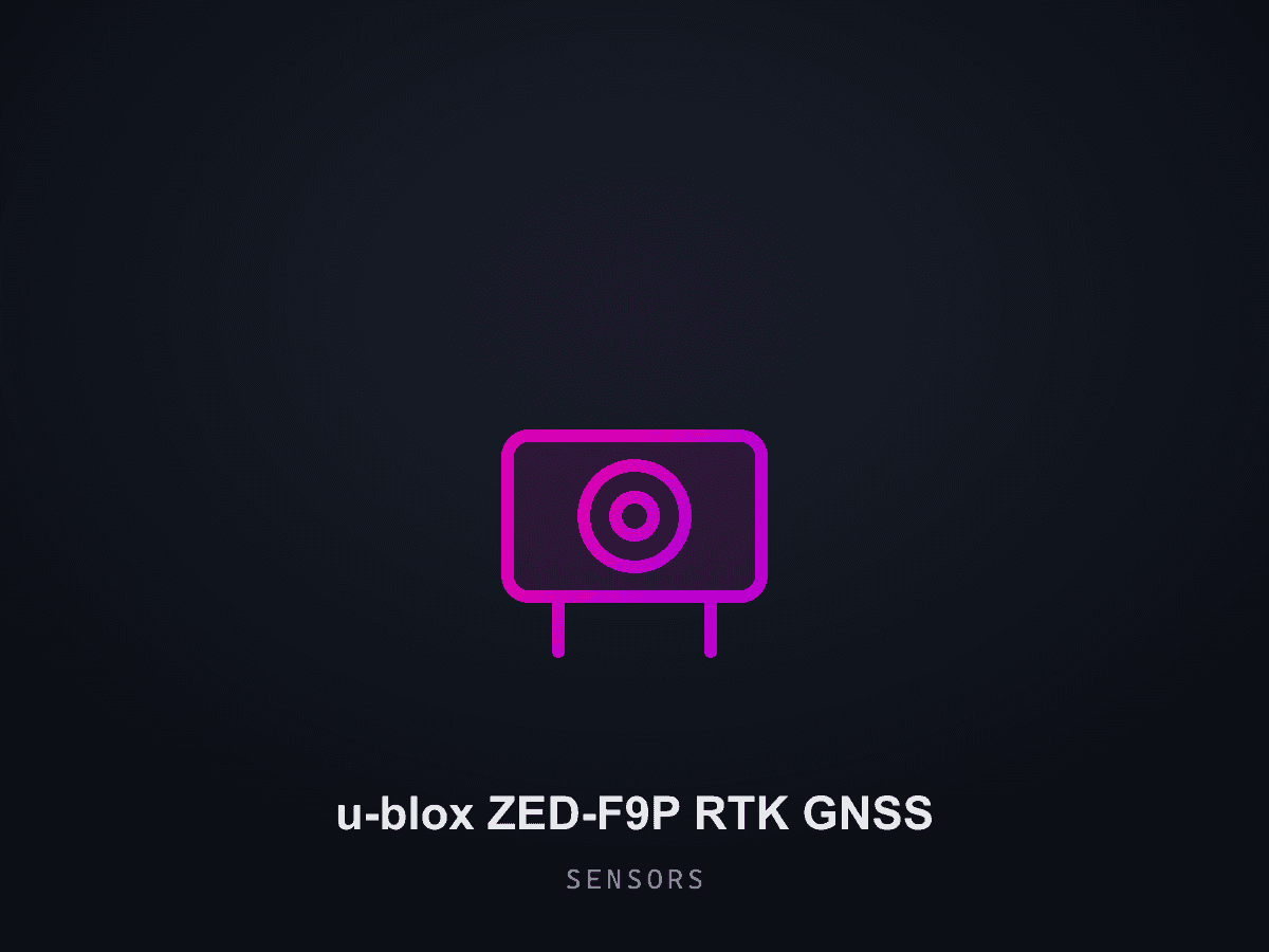 u-blox ZED-F9P RTK GNSS