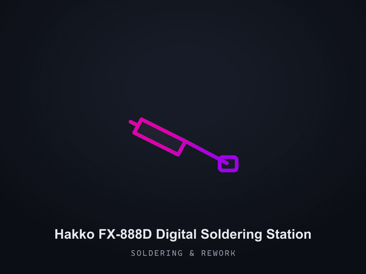 Hakko FX-888D Digital Soldering Station