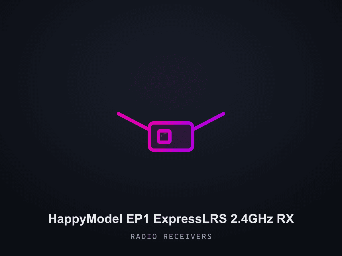 HappyModel EP1 ExpressLRS 2.4GHz RX
