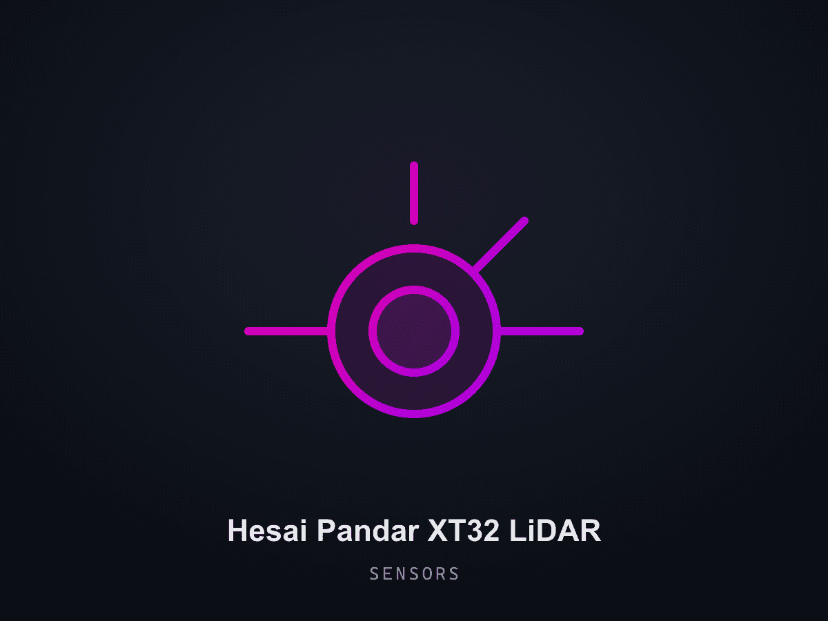 Hesai Pandar XT32 LiDAR