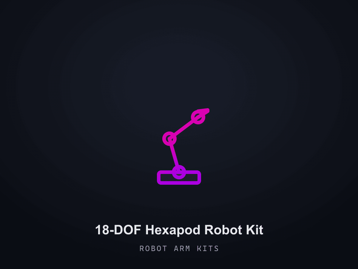 18-DOF Hexapod Robot Kit