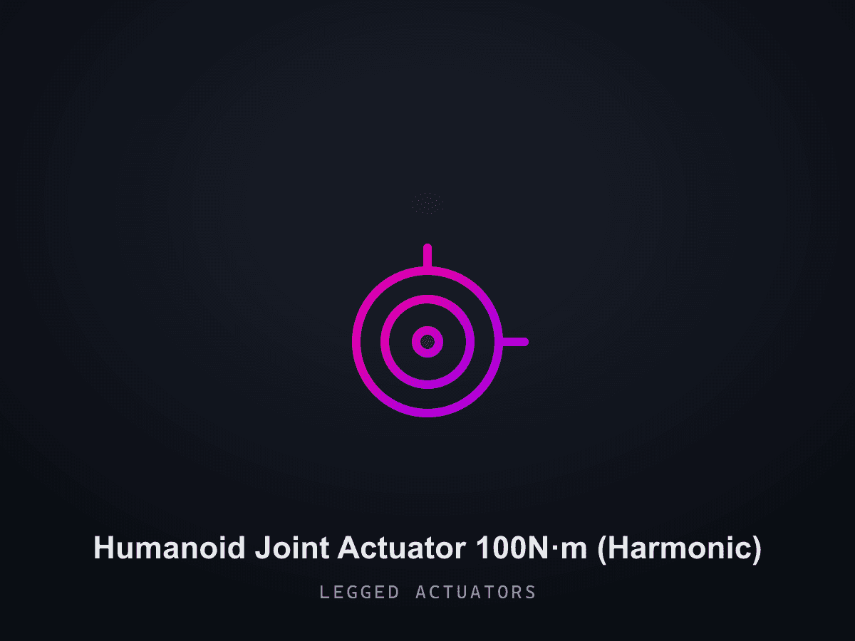 Humanoid Joint Actuator 100N·m (Harmonic)