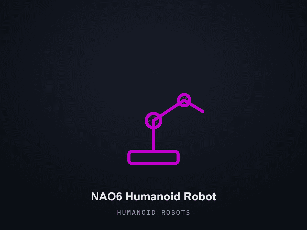 NAO6 Humanoid Robot