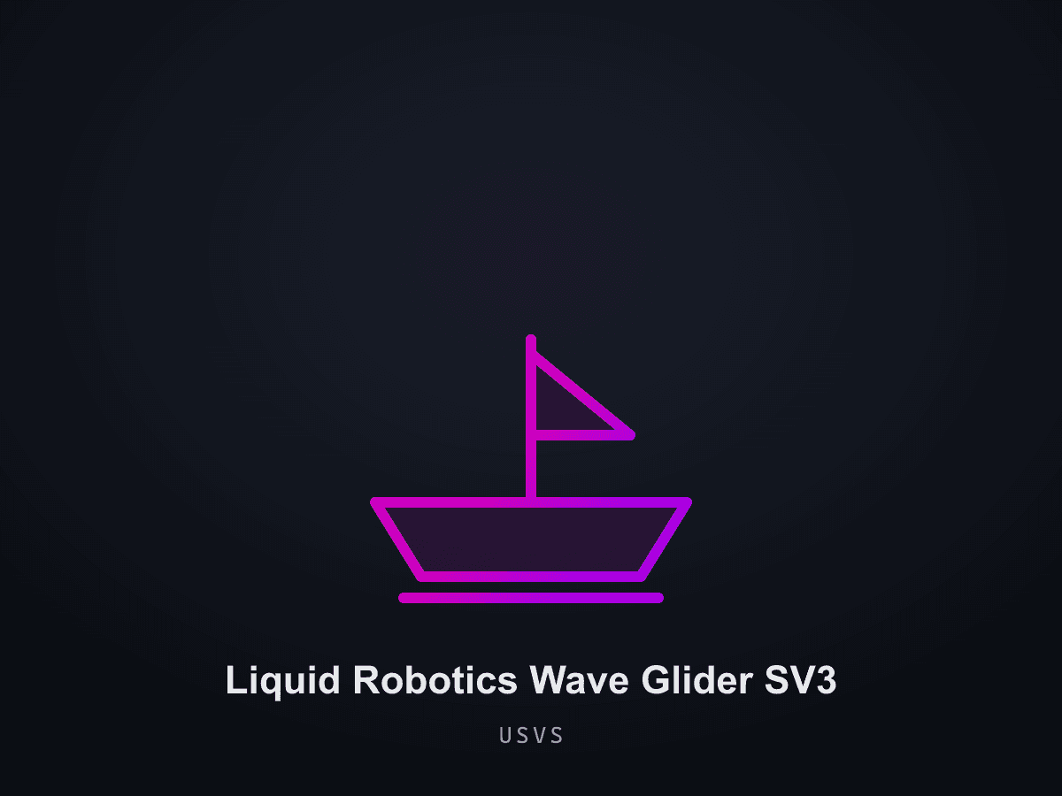 Liquid Robotics Wave Glider SV3
