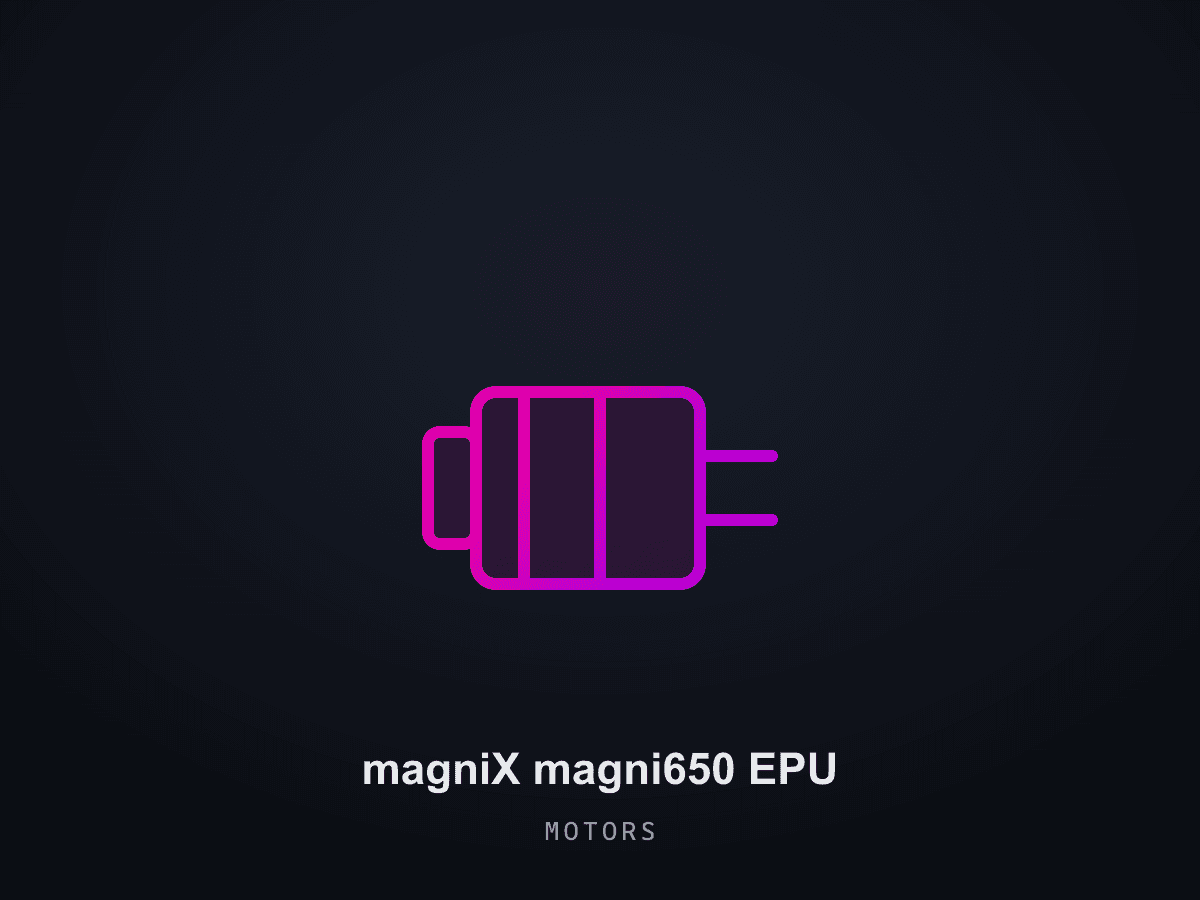 magniX magni650 EPU