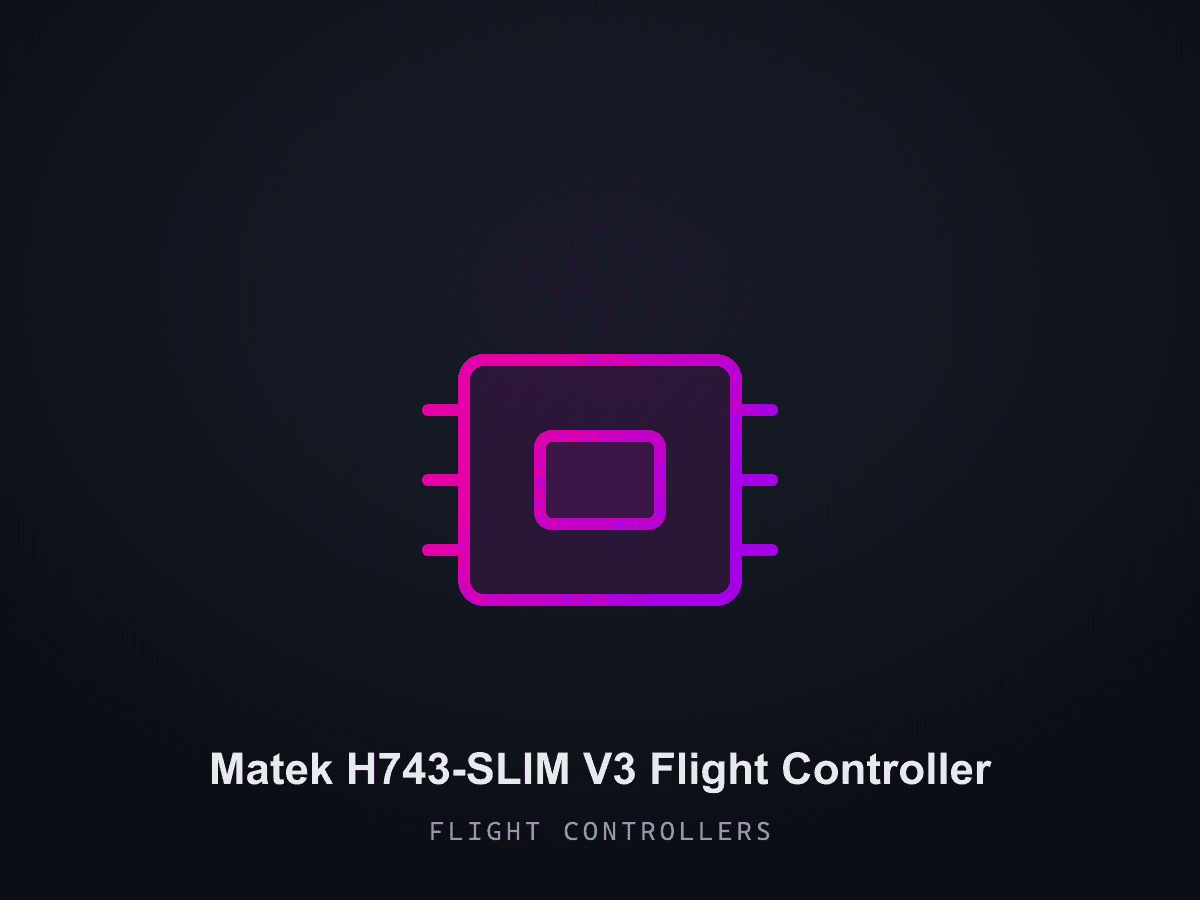 Matek H743-SLIM V3 Flight Controller