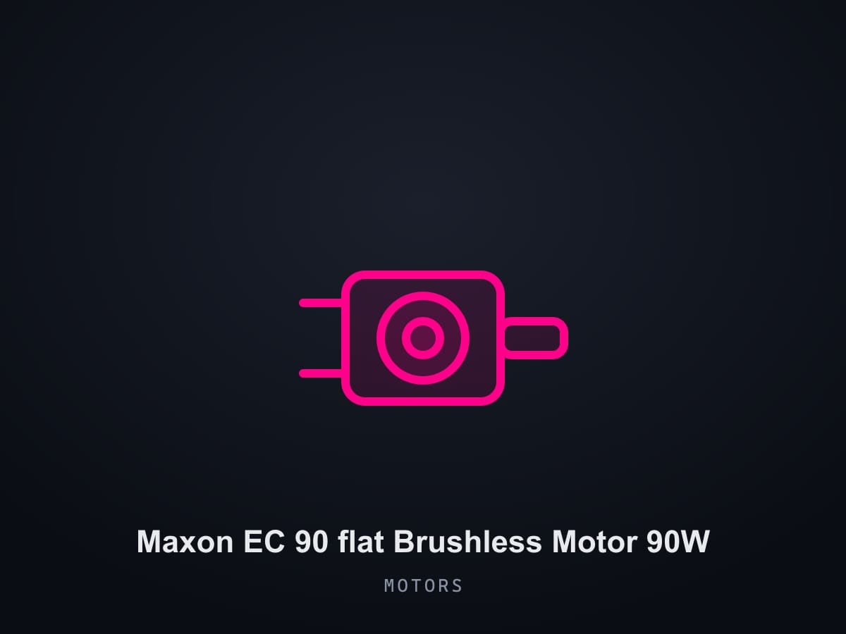Maxon EC 90 flat Brushless Motor 90W