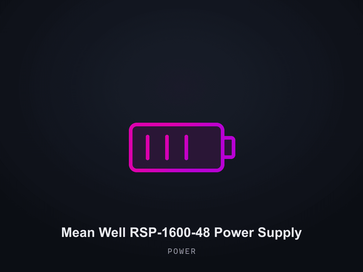 Mean Well RSP-1600-48 Power Supply