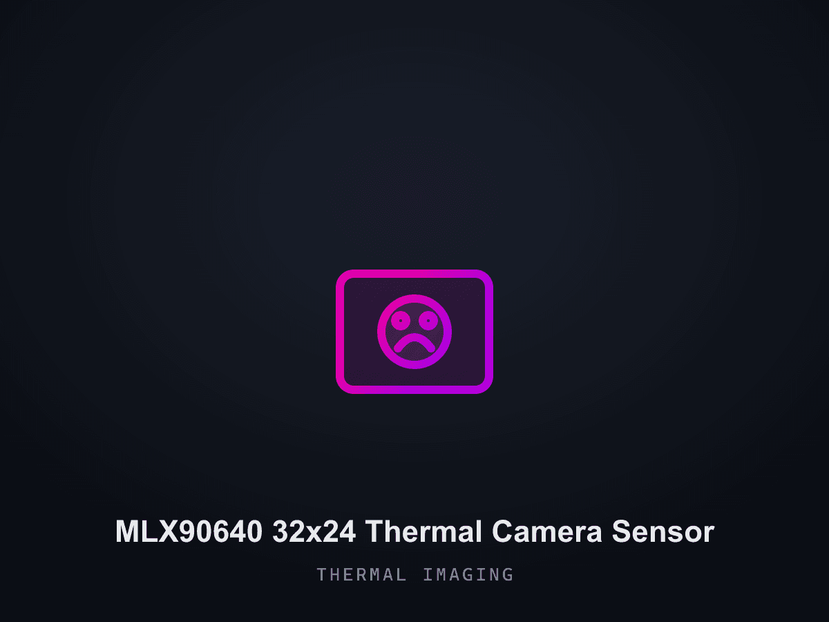 MLX90640 32x24 Thermal Camera Sensor