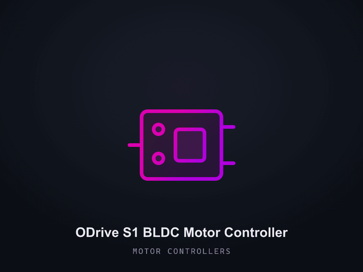 ODrive S1 BLDC Motor Controller