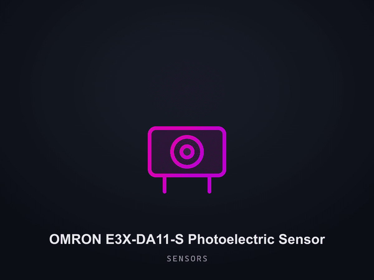 OMRON E3X-DA11-S Photoelectric Sensor