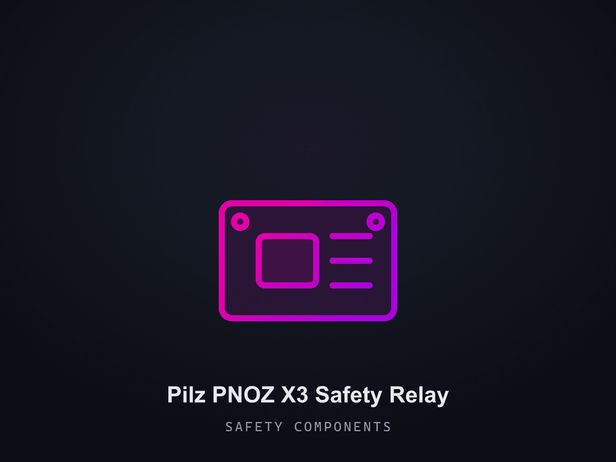 Pilz PNOZ X3 Safety Relay