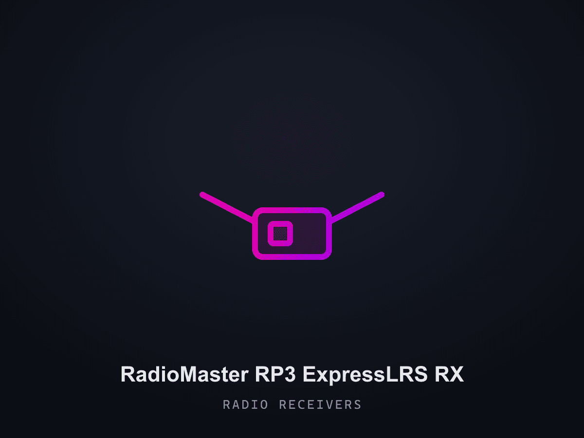 RadioMaster RP3 ExpressLRS RX