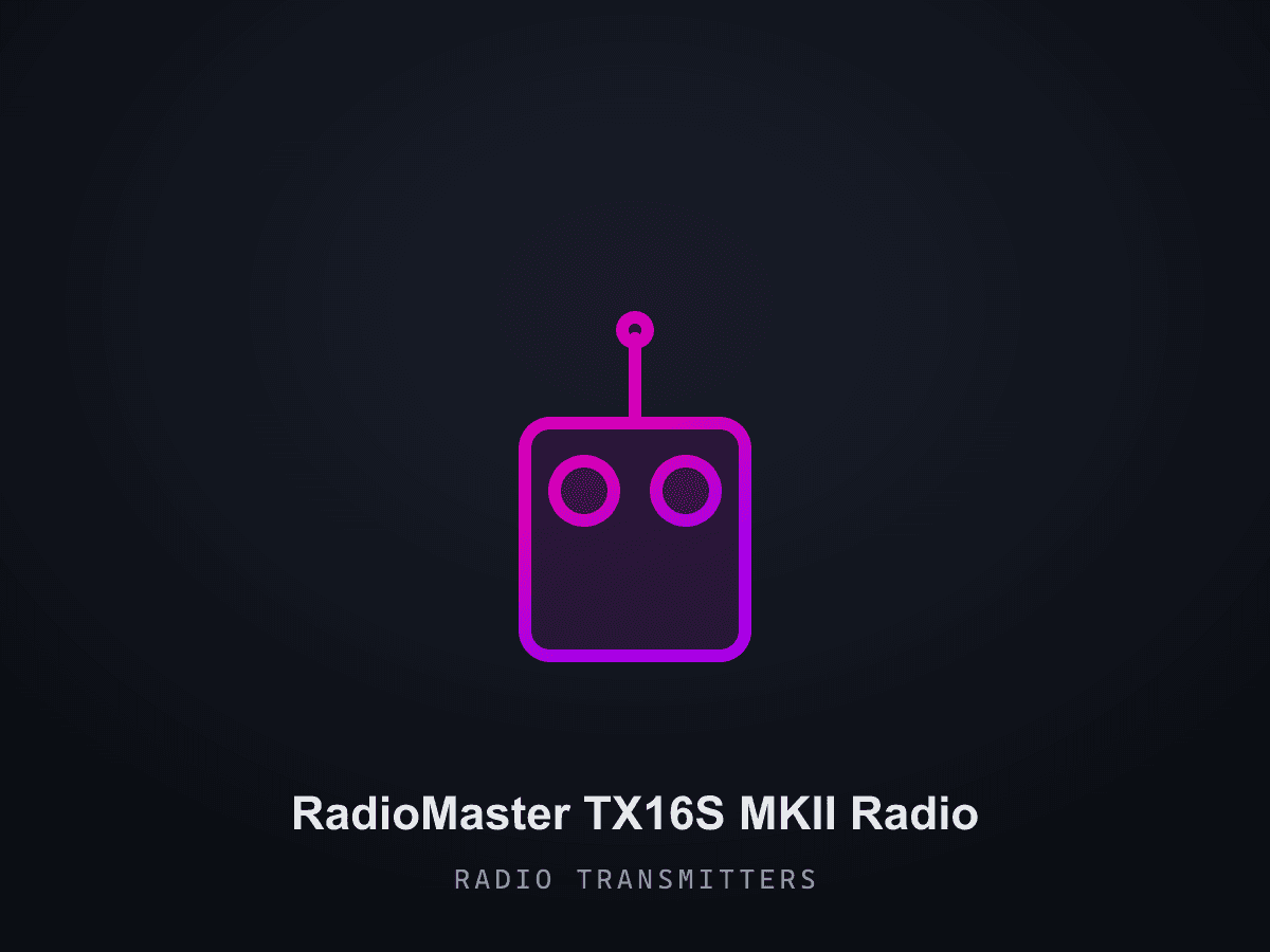 RadioMaster TX16S MKII Radio