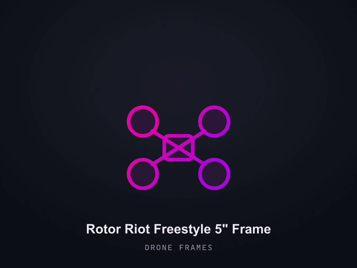 Rotor Riot Freestyle 5" Frame