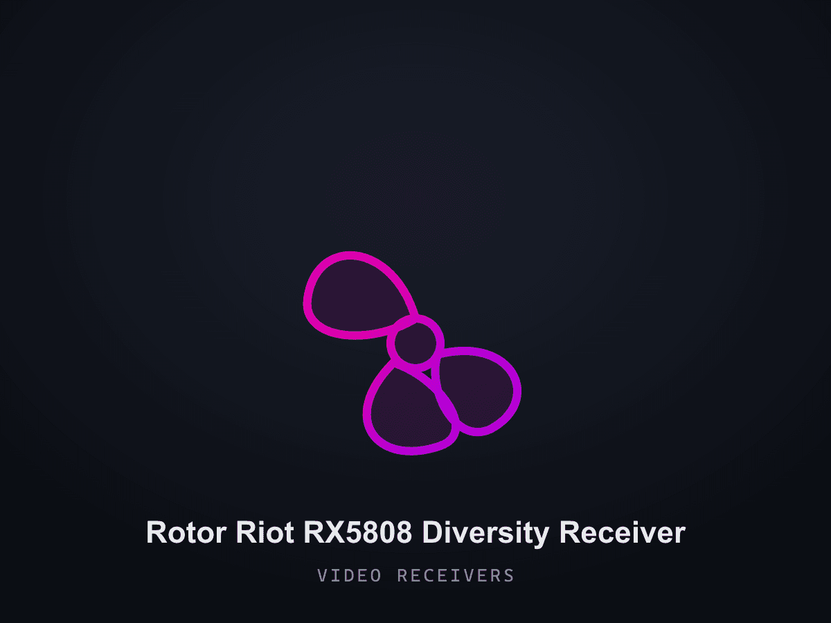 Rotor Riot RX5808 Diversity Receiver