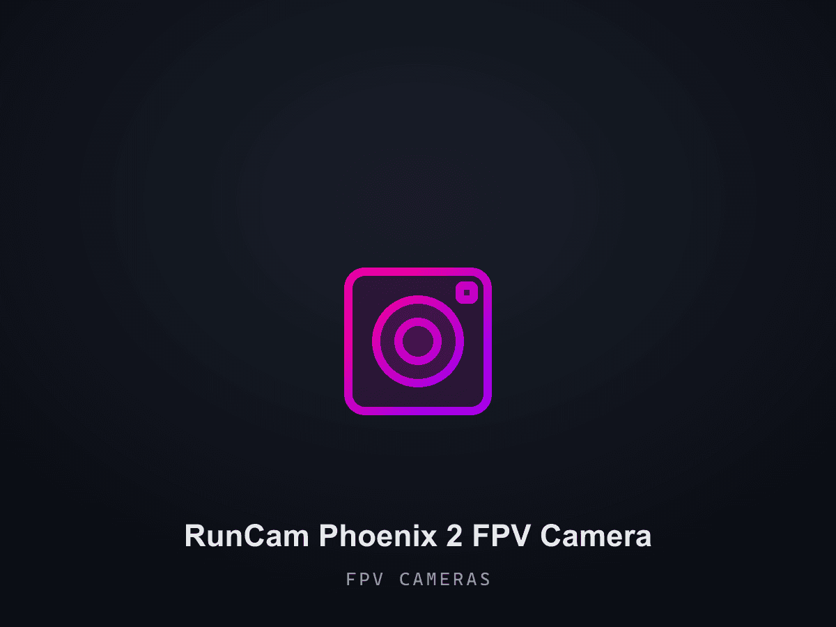 RunCam Phoenix 2 FPV Camera