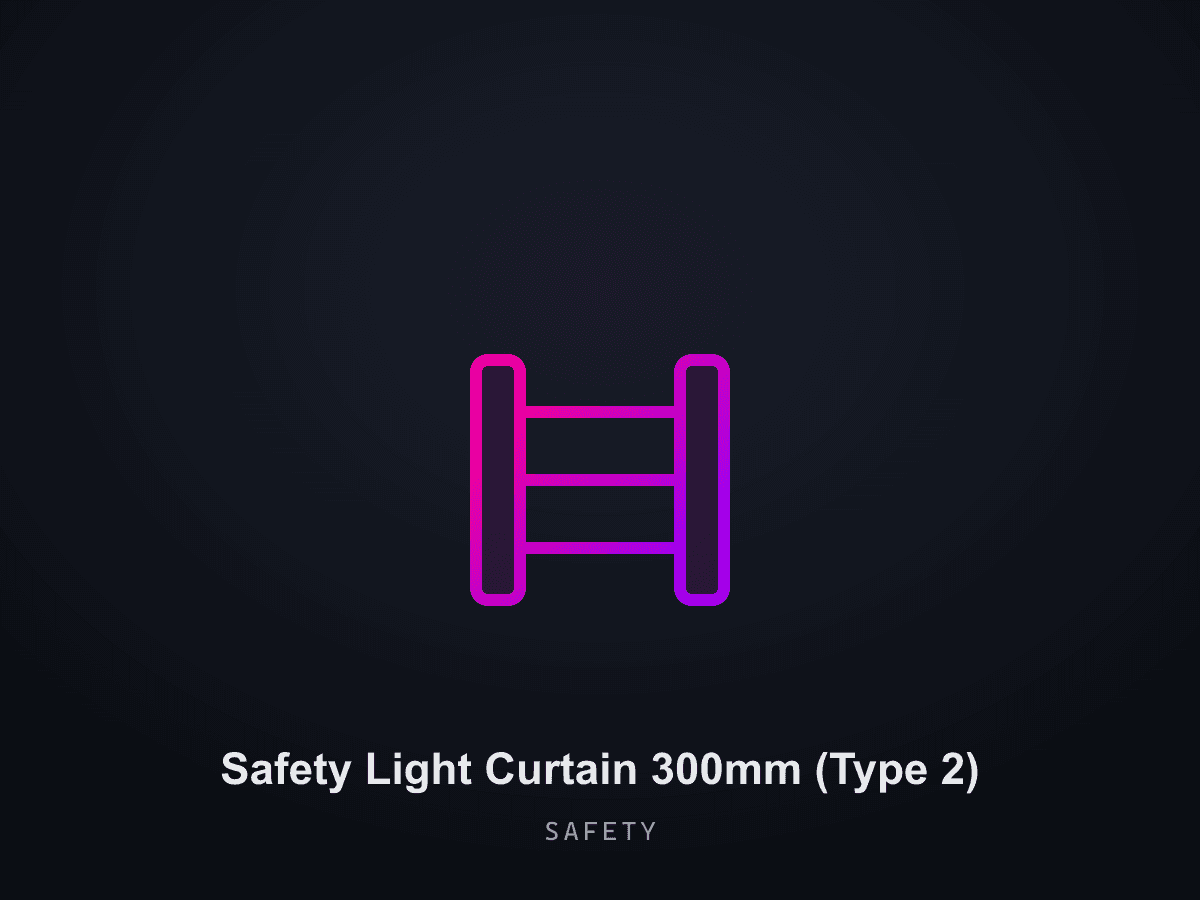 Safety Light Curtain 300mm (Type 2)