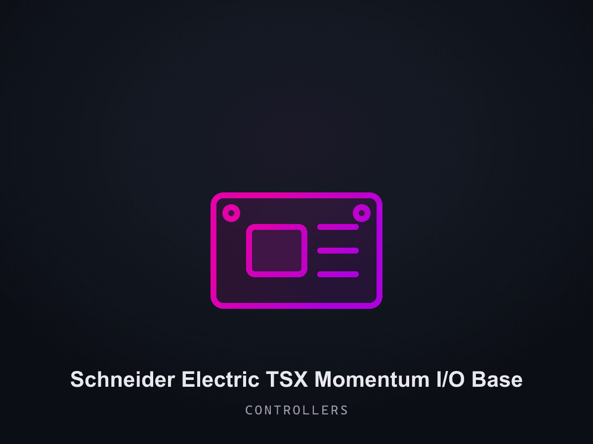 Schneider Electric TSX Momentum I/O Base