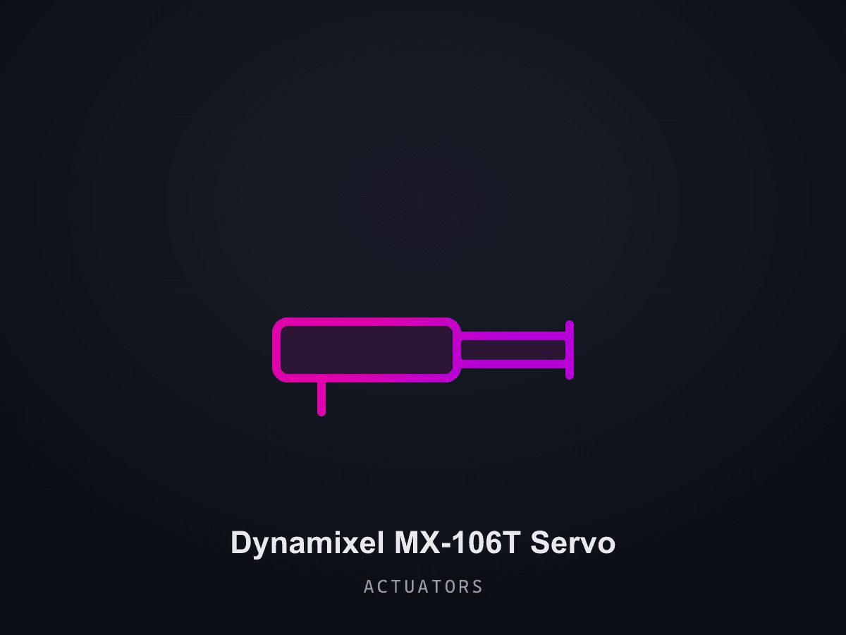 Dynamixel MX-106T Servo