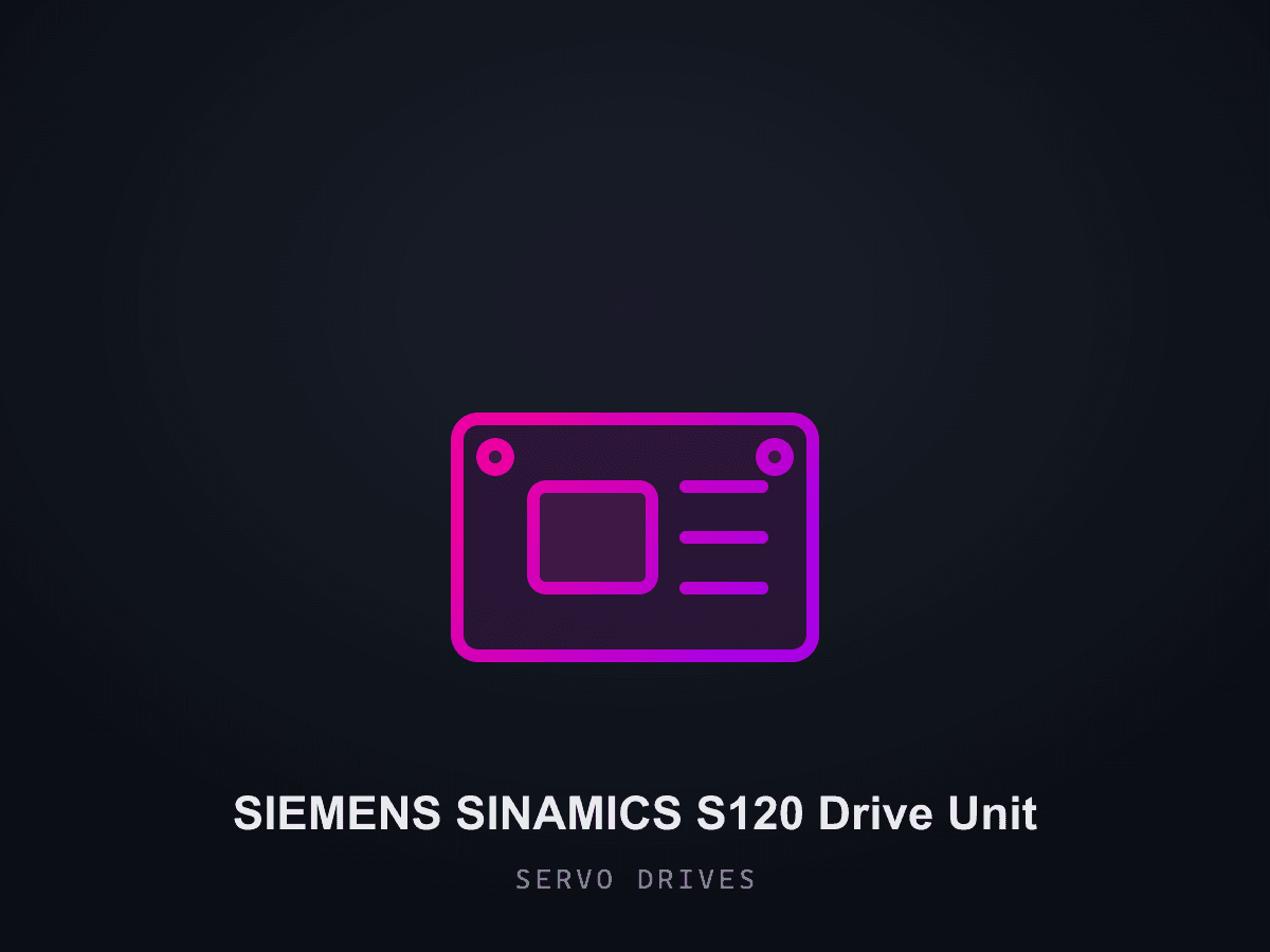 SIEMENS SINAMICS S120 Drive Unit