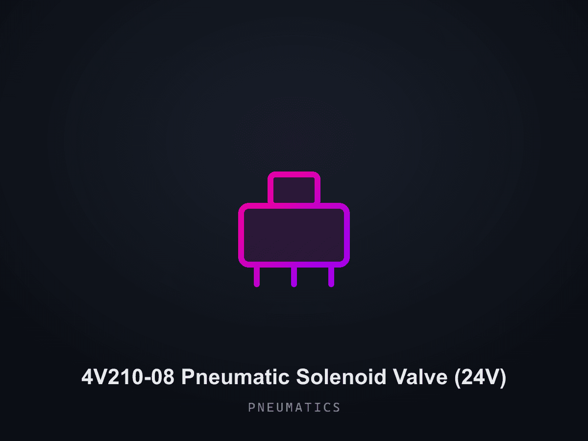 4V210-08 Pneumatic Solenoid Valve (24V)