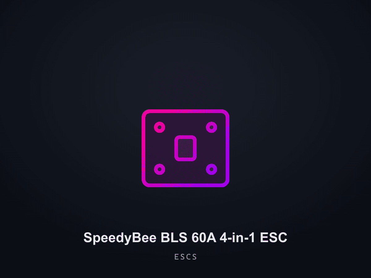 SpeedyBee BLS 60A 4-in-1 ESC