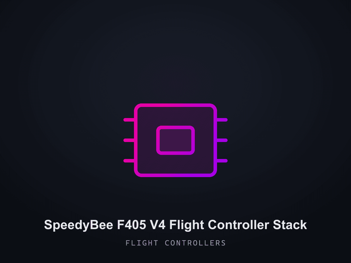 SpeedyBee F405 V4 Flight Controller Stack