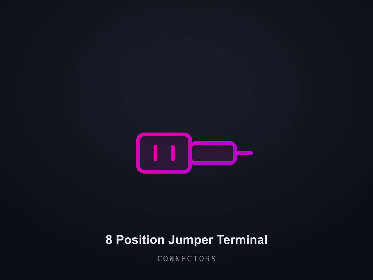 8 Position Jumper Terminal