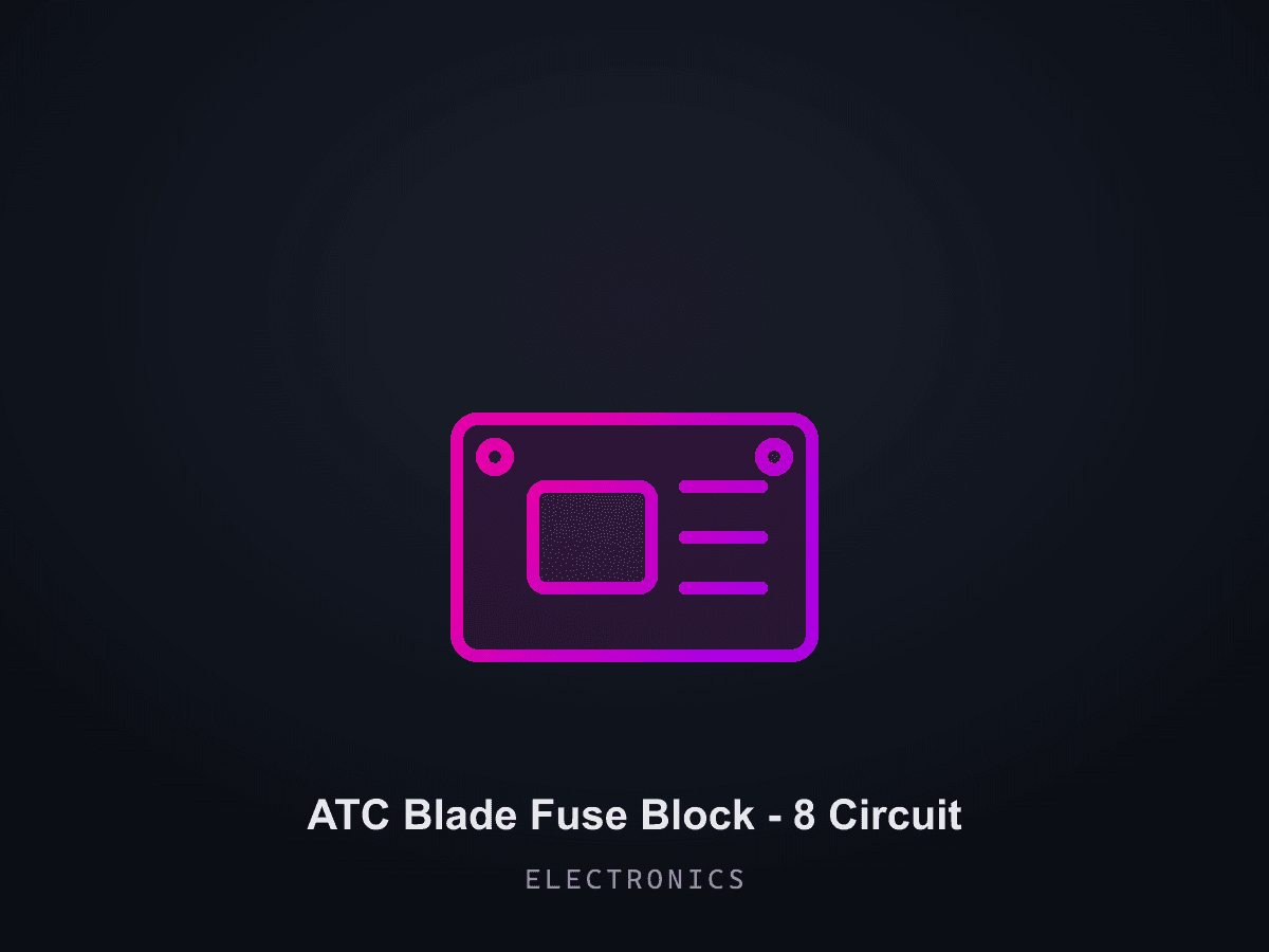 ATC Blade Fuse Block - 8 Circuit