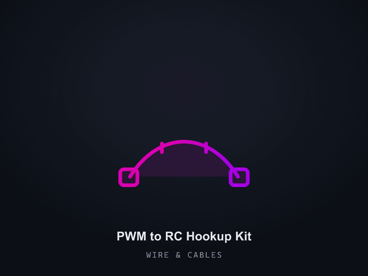 PWM to RC Hookup Kit