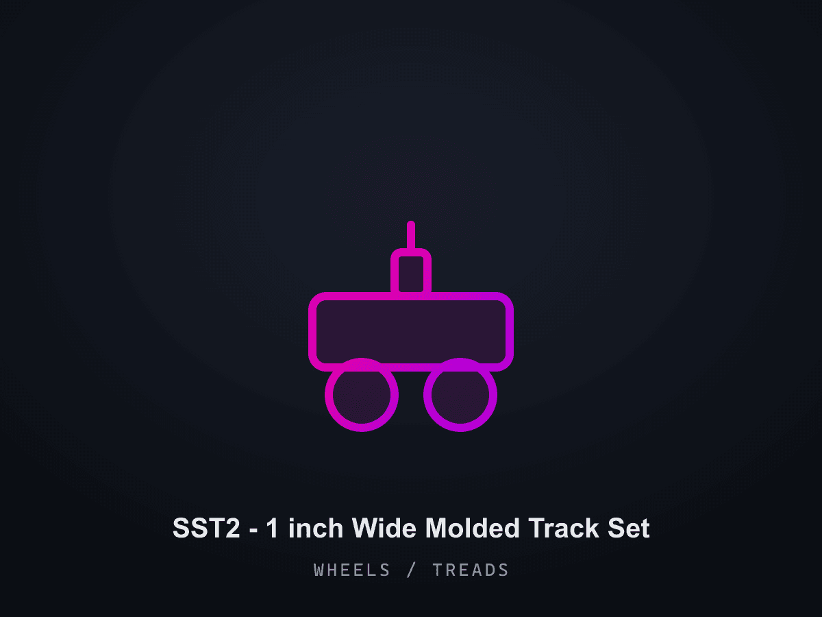 SST2 - 1 inch Wide Molded Track Set