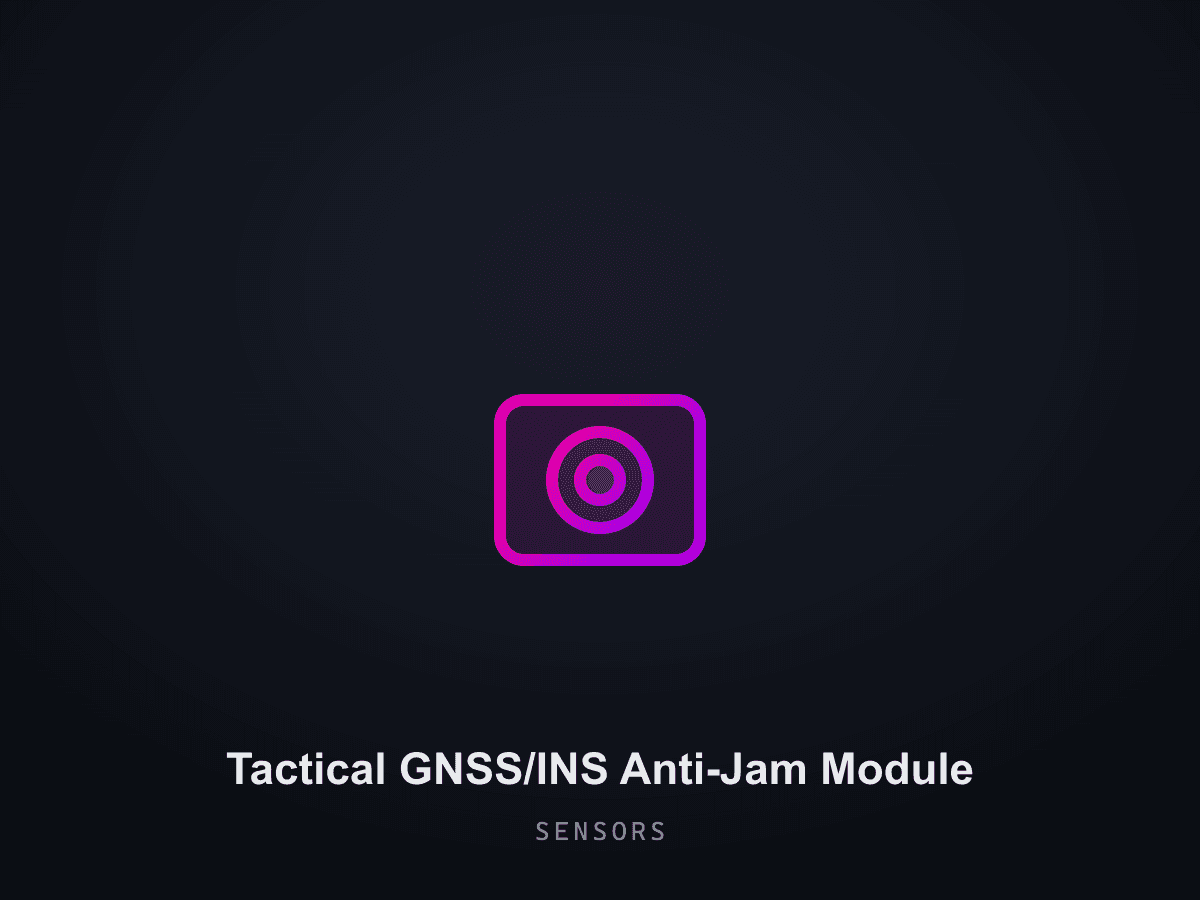 Tactical GNSS/INS Anti-Jam Module