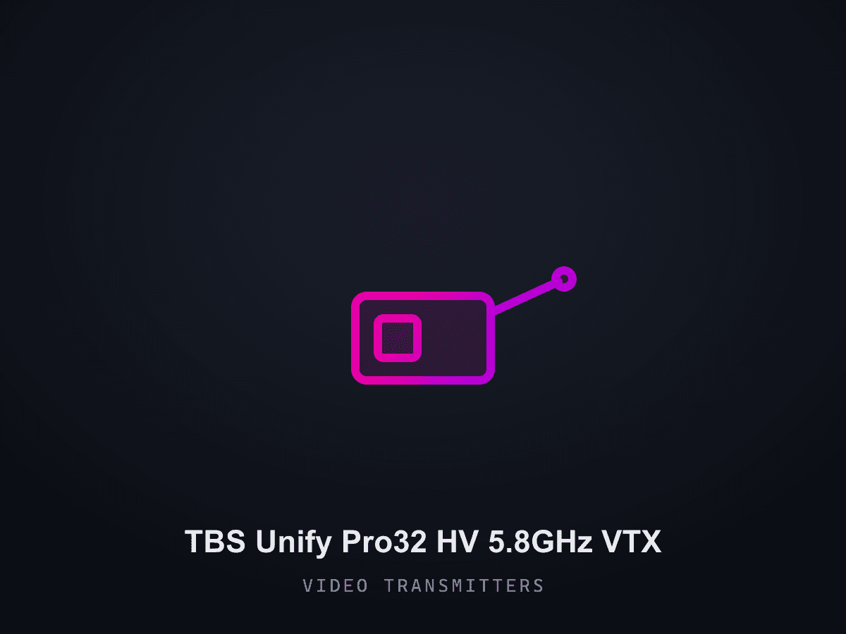 TBS Unify Pro32 HV 5.8GHz VTX