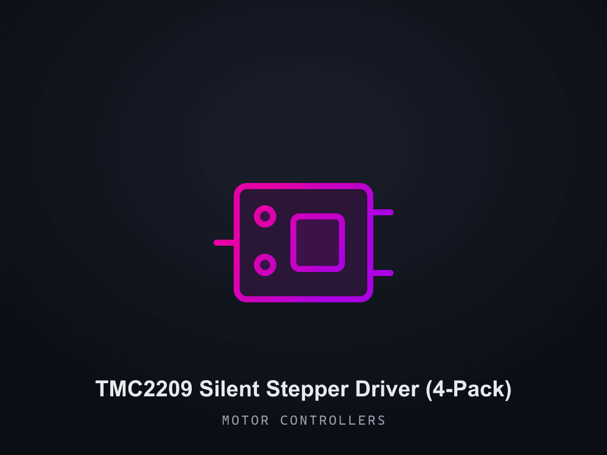 TMC2209 Silent Stepper Driver (4-Pack)